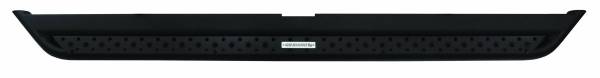 Go Rhino - Go Rhino Dominator DSS Sliders with Full Length Top Step, 1 pair, Black Powdercoat Finish DSS4155T