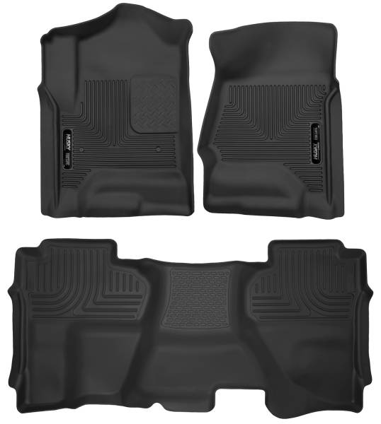 Husky Liners - Husky Liners Front & 2nd Seat Floor Liners 53918