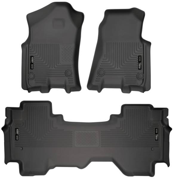 Husky Liners - Husky Liners Front & 2nd Seat Floor Liners;Front & 2nd Seat Floor Liners 94011