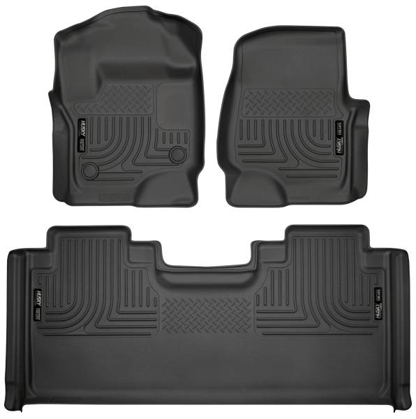 Husky Liners - Husky Liners Front & 2nd Seat Floor Liners;Front & 2nd Seat Floor Liners 94071