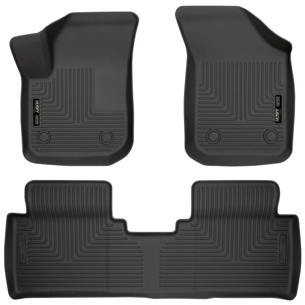Husky Liners - Husky Liners Front & 2nd Seat Floor Liners;Front & 2nd Seat Floor Liners 95111