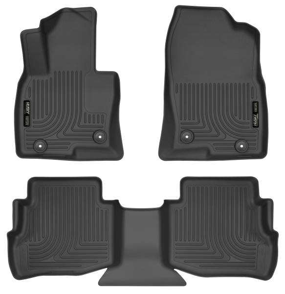 Husky Liners - Husky Liners Front & 2nd Seat Floor Liners;Front & 2nd Seat Floor Liners 95611