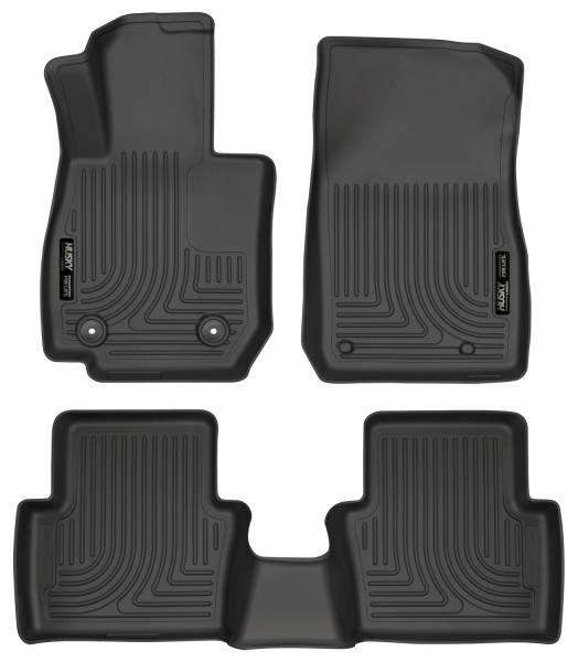 Husky Liners - Husky Liners Front & 2nd Seat Floor Liners;Front & 2nd Seat Floor Liners 96701