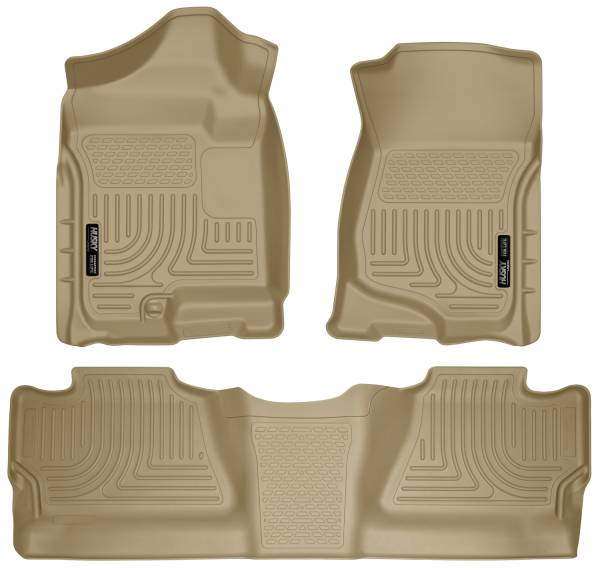 Husky Liners - Husky Liners Front & 2nd Seat Floor Liners (Footwell Coverage) 98203