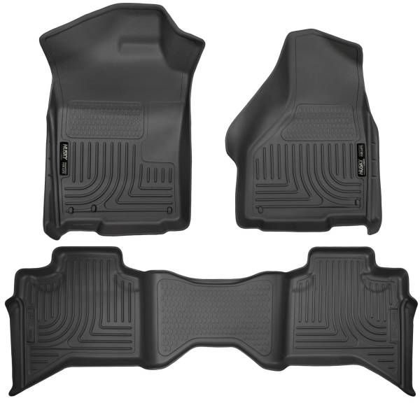 Husky Liners - Husky Liners Front & 2nd Seat Floor Liners;Front & 2nd Seat Floor Liners 99011