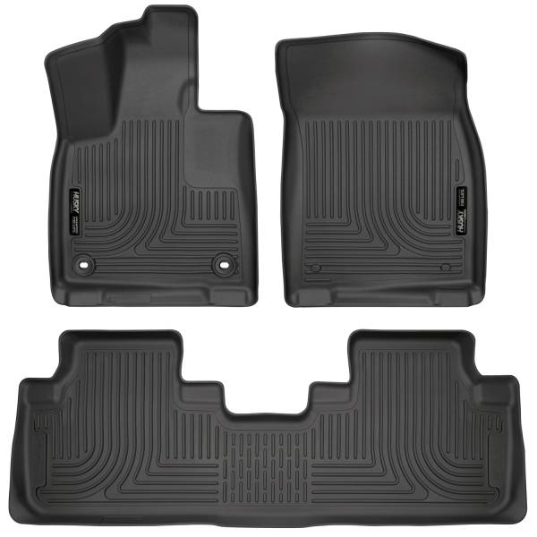 Husky Liners - Husky Liners Front & 2nd Seat Floor Liners;Front & 2nd Seat Floor Liners 99651
