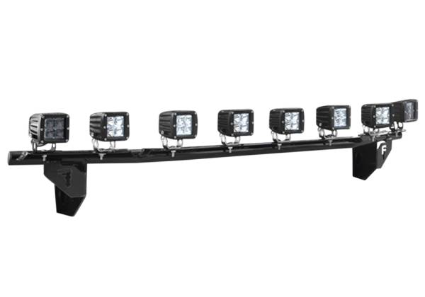 N-Fab - N-Fab Light Mounting - Light Bar (1-30") w/Multi-Mnt - 15-17 F150 - TX Blk F1530LD-TX