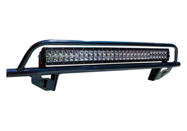 N-Fab - N-Fab Light Mounting - Off-Road Light Bar (1-30) - 17-21 F250/350 w/ AC - TX Blk F1730OR-AC-TX