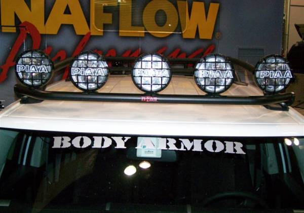 N-Fab - N-Fab Light Mounting - Roof Mounts - (1-30") - Front - 06-14 FJ Cruiser - TX Blk TFJ5FLR