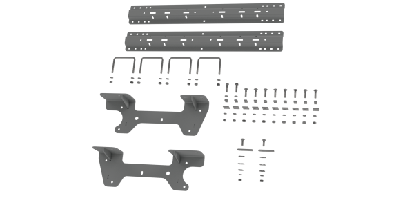 B&W Trailer Hitches - B&W Trailer Hitches Custom Installation Kit For Universal Mounting Rails For Some GM Trucks RVK2504