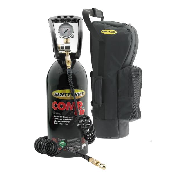 Smittybilt - Smittybilt Comp-Air - Air System 10Gal C02 Tank W/ Regulator And Fittings 2747