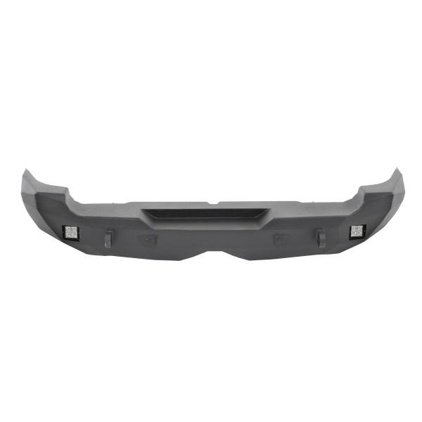 Smittybilt - Smittybilt M1 Truck Bumper - Rear - Includes a pair of S4 spot and flood lights 614850