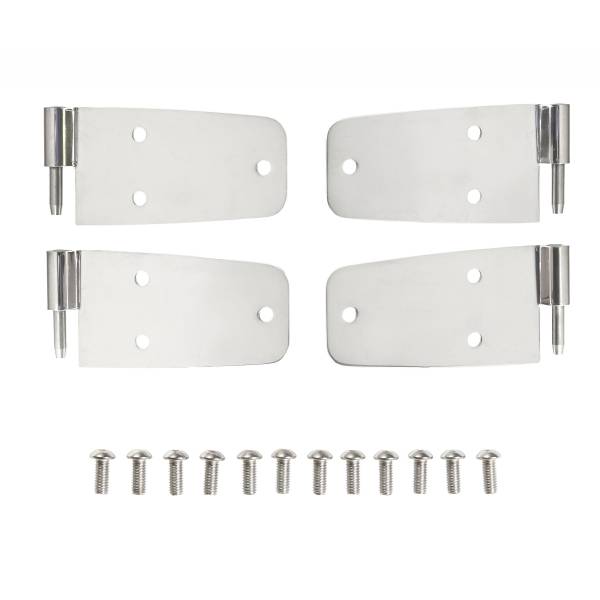 Smittybilt - Smittybilt Door Hinges - Stainless Steel - Set Of 4 - For Full Steel Doors 7420