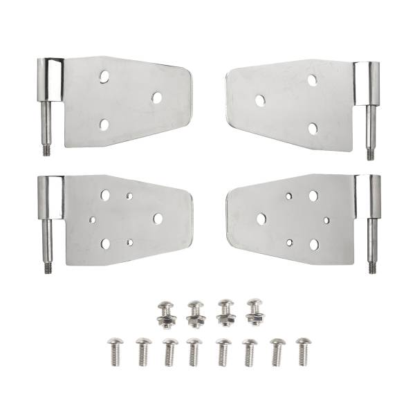 Smittybilt - Smittybilt Door Hinges - Stainless Steel - Set Of 4 - For Half Steel Doors 7441