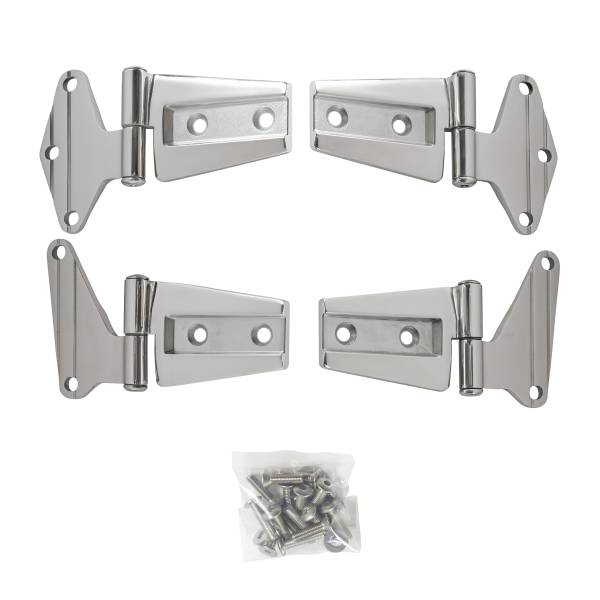 Smittybilt - Smittybilt Door Hinges - Stainless Steel 7487