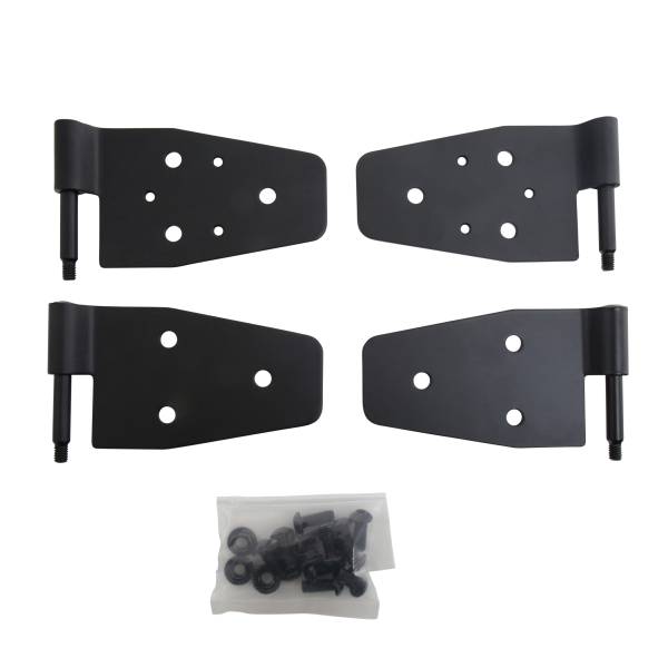 Smittybilt - Smittybilt Door Hinges - Black 7641