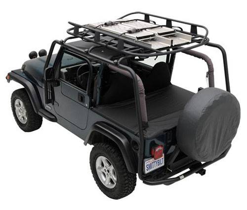 Smittybilt - Smittybilt SRC Roof Rack - 300 Lb Rating - Black Textured 76711