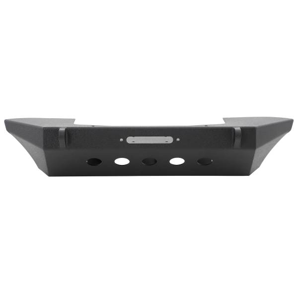 Smittybilt - Smittybilt SRC Classic Front Bumper W/Winch Plate - Black Textured 76743