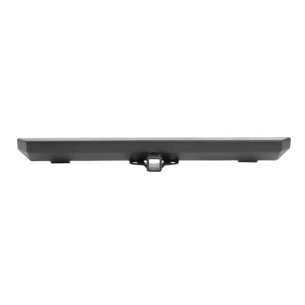 Smittybilt - Smittybilt SRC Classic Rear Bumper W/Hitch - Black Textured 76750