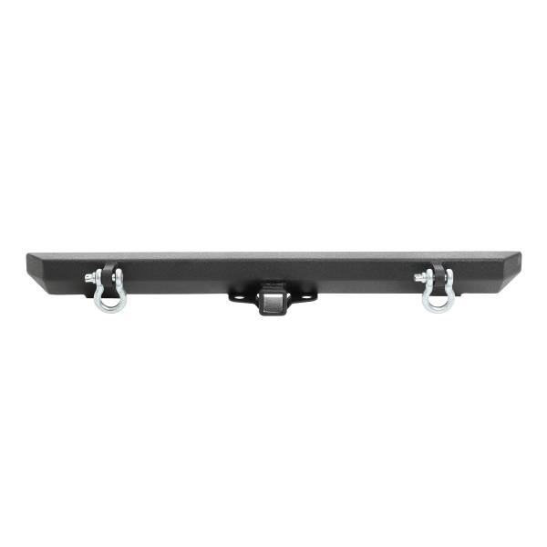 Smittybilt - Smittybilt SRC Classic Rear Bumper W/ D-Rings - Black Textured 76750D