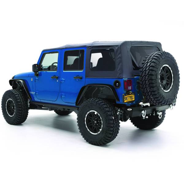 Smittybilt - Smittybilt Soft Top - Oem Replacement W/Tinted Windows - Black Diamond 9080235