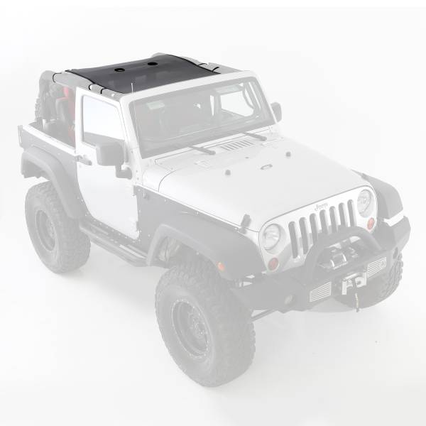 Smittybilt - Smittybilt 07 - 18 JEEP WRANGLER JK 2-DOOR CLOAK EXTENDED MESH TOP 95100