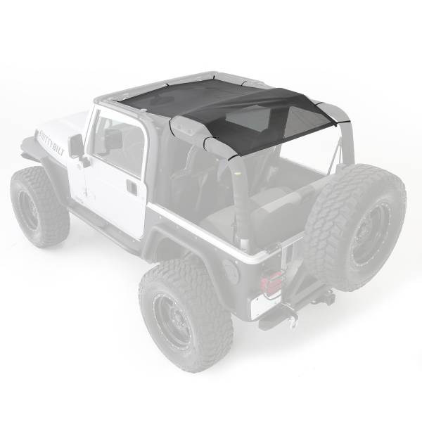 Smittybilt - Smittybilt 97 - 06 JEEP WRANGLER TJ CLOAK EXTENDED MESH TOP 95600