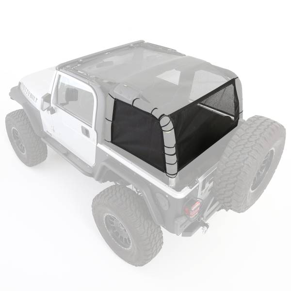 Smittybilt - Smittybilt 97 - 06 JEEP WRANGLER TJ CLOAK EXTENDED MESH SIDES/REAR 95601