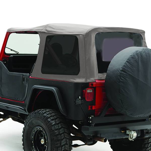 Smittybilt - Smittybilt Soft Top - Oem Replacement W/Tinted Windows - Denim Gray 9870211