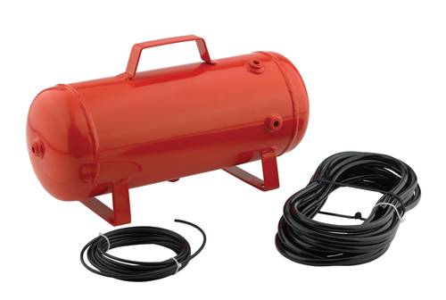 Smittybilt - Smittybilt XRC Air Tank - 2.5 Gallon Tank W/ Fittings - Red 99210-2