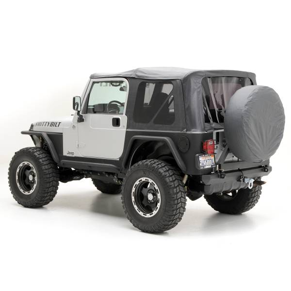 Smittybilt - Smittybilt Soft Top - Oem Replacement W/Tinted Windows - Black Diamond 9970235