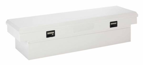 TrailFX - TrailFX Crsovr Std Sgl Lid Smooth Gloss White Steel 70.25x20.5x17 110701S