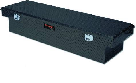 TrailFX - TrailFX Crsovr Std Sgl Lid Pwdr Ctd Black 16 Gauge Alum 69x19.25x13.5 Cap W/Tray 110702