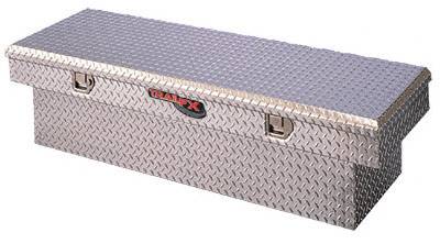 TrailFX - TrailFX Crsovr Deep Sgl Lid Dia Tread Bright Pol Alum 69x19.25x19.5 W/Tray 111701