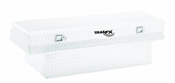 TrailFX - TrailFX Notched Chest Sgl Lid Dia Tread Bright Pol 16 Gauge Alum 59x19.25x17.5 152601