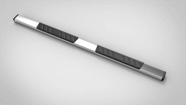 TrailFX - TrailFX 4 Inch Trapezoid Straight Pol Stainless Steel Plastic End Capsk A4001S