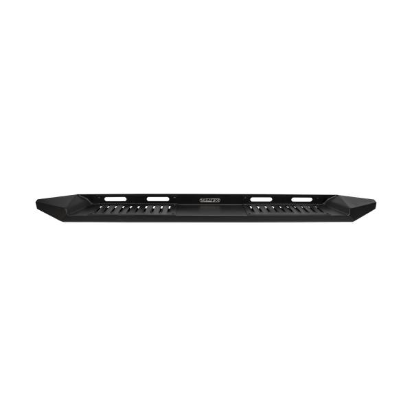 TrailFX - TrailFX Powder Coated Black Steel Unlighted Rocker Panel Mount 300 Pound Capacity RBT007B