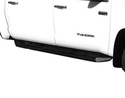 TrailFX - TrailFX Powder Coated Black Steel Unlighted Rocker Panel Mount 300 Pound Capacity RBT008B