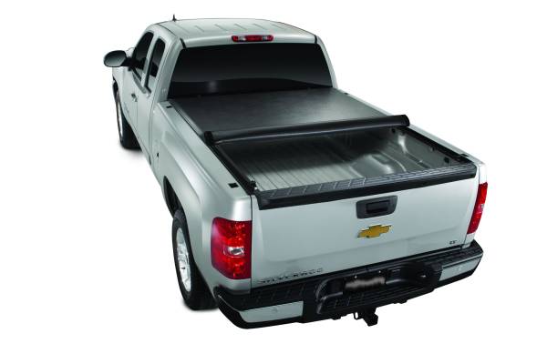 TrailFX - TrailFX Soft Roll-Up Velcro Lockable W/Tailgate Lock Black Vinyl W/Aluminum Rails TFX1201