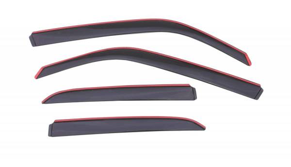 Auto Ventshade (AVS) - Auto Ventshade (AVS) LOW-PROFILE VENTVISR 4PC SMOKE 994002