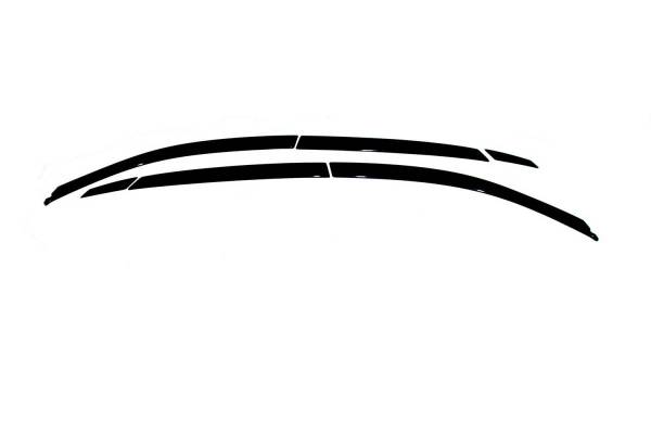 Auto Ventshade (AVS) - Auto Ventshade (AVS) LOW-PROFILE VENTVISR 6PC SMOKE 896001