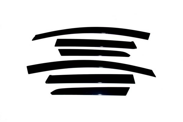 Auto Ventshade (AVS) - Auto Ventshade (AVS) LOW-PROFILE VENTVISR 6PC SMOKE 896002