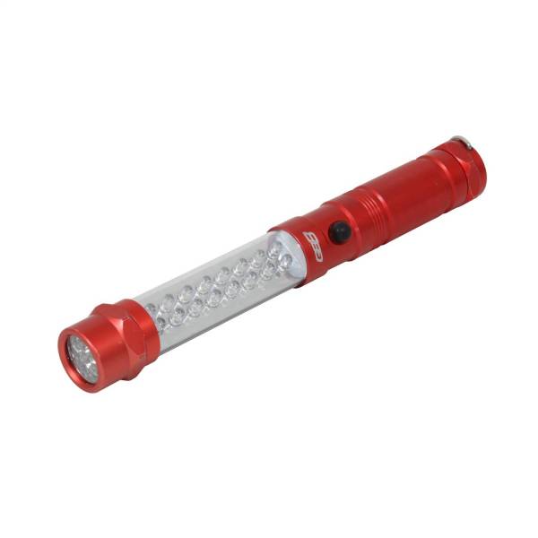 Smittybilt - Smittybilt Flashlight - Gb8 - 8" Led - 3 In 1 Light - Red L-1407RD