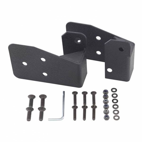 Smittybilt - Smittybilt Mirror Relocation Bracket - Textured Black 8691