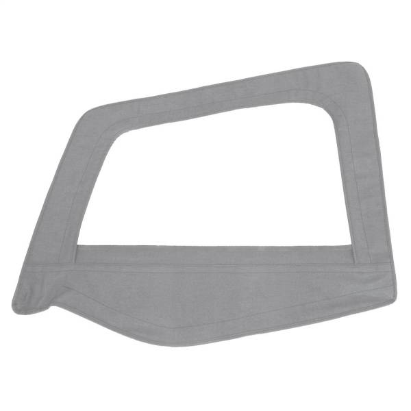 Smittybilt - Smittybilt Soft Top - Door Skin W/ Frame - Driver Side - Denim Gray 89411