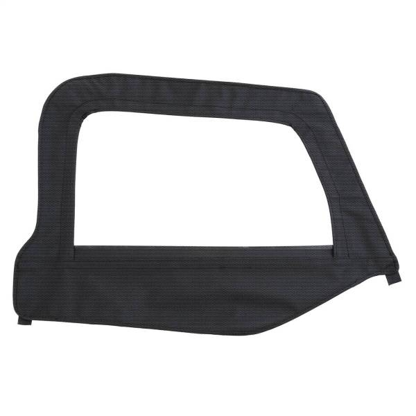 Smittybilt - Smittybilt Soft Top - Door Skin W/ Frame - Passenger Side - Black Diamond 79535