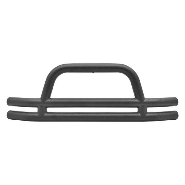 Smittybilt - Smittybilt Tubular Bumper - Front - W/ Hoop - Black Textured JB44-FT