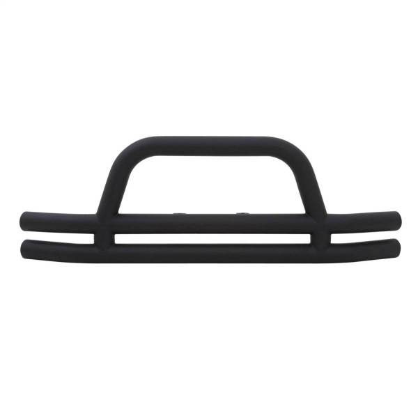 Smittybilt - Smittybilt Tubular Bumper - Front - W/ Hoop - Black Textured JB48-FT