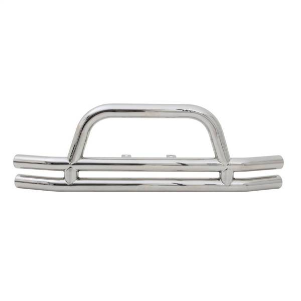 Smittybilt - Smittybilt Tubular Bumper - Front - W/ Hoop - Stainless Steel JB48-FS