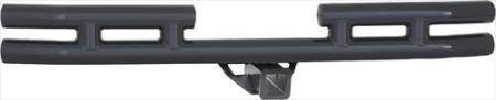 Smittybilt - Smittybilt Tubular Bumper - Rear W/Hitch - Black Textured JB44-RHT